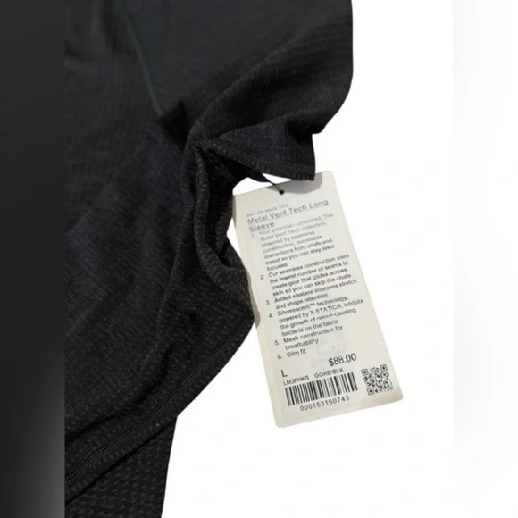 LULULEMON - Metal Vent Tech Long-Sleeve Shirt Size Medium - Picture 6 of 12